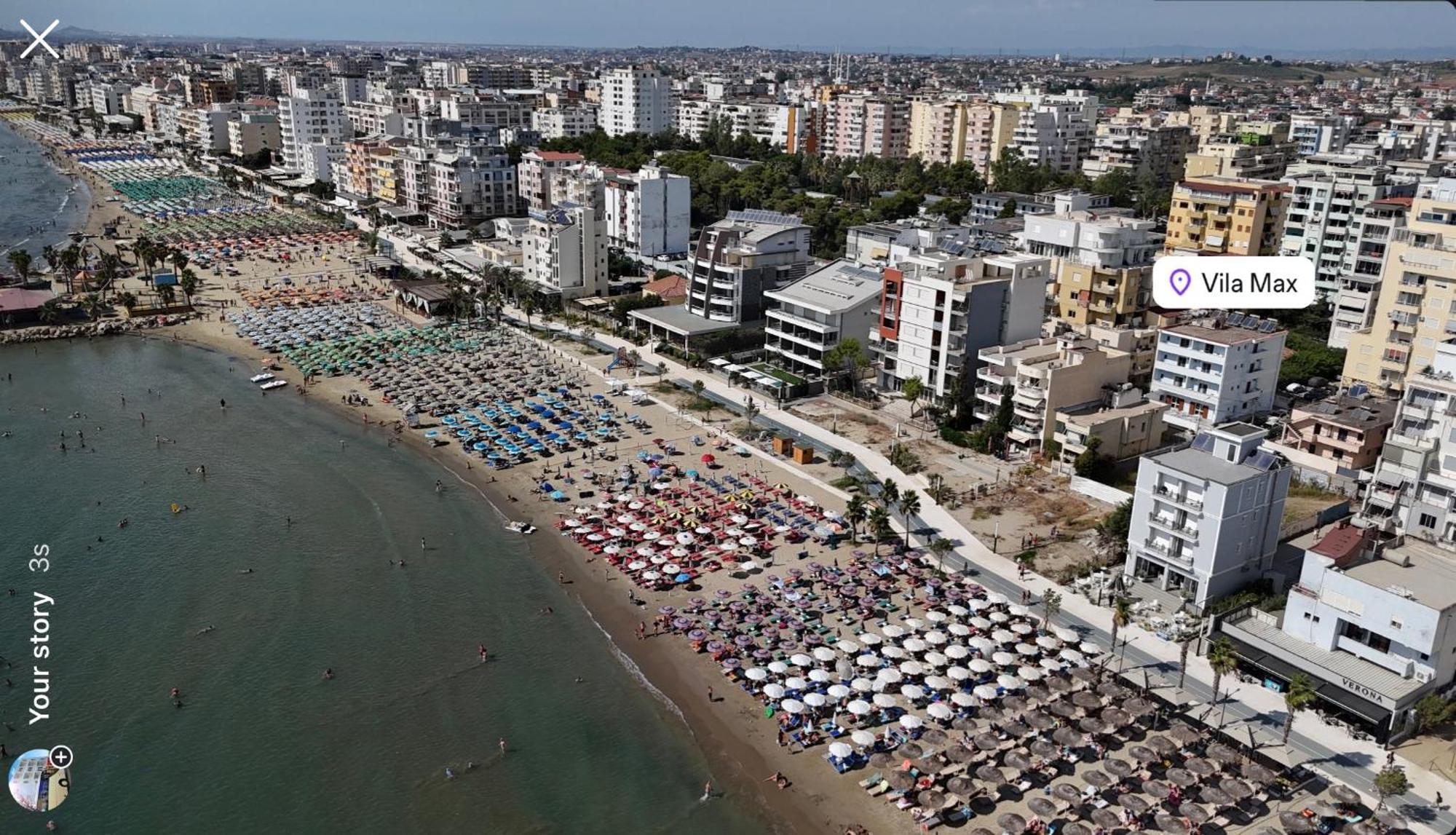 Hotel Vila Max Durrës Buitenkant foto